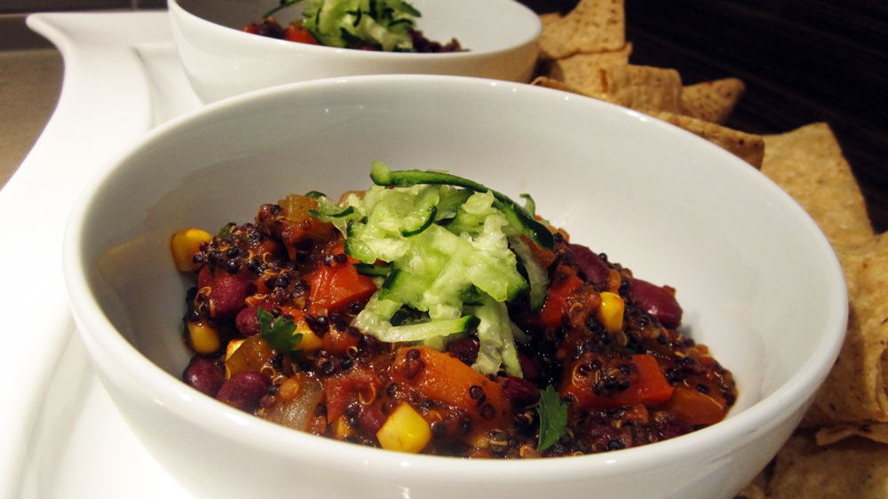 Quinoa Chili - Vegan and Gluten-Free