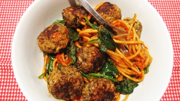 Vegan Pasta Recipes - Mushroom Neat Balls (Vegan Meat Balls)