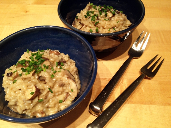 Gourmet Vegan Mushroom Risotto