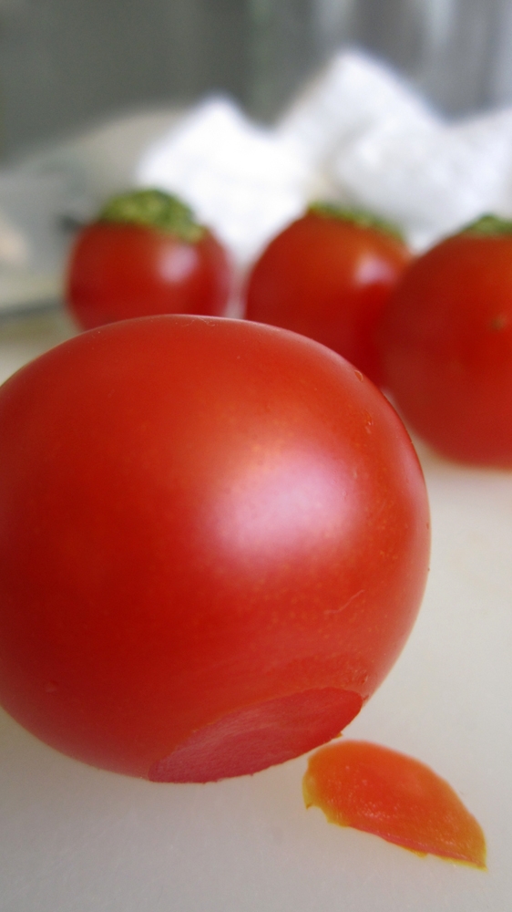 Tomato Pesto Bites - Prep