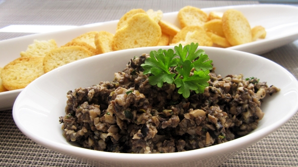 Mushroom Tapenade - Vegan & Gluten-Free