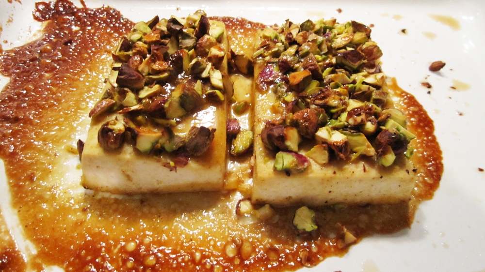Pistachio-Crusted Maple Dijon Tofu - Vegan and Gluten-Free