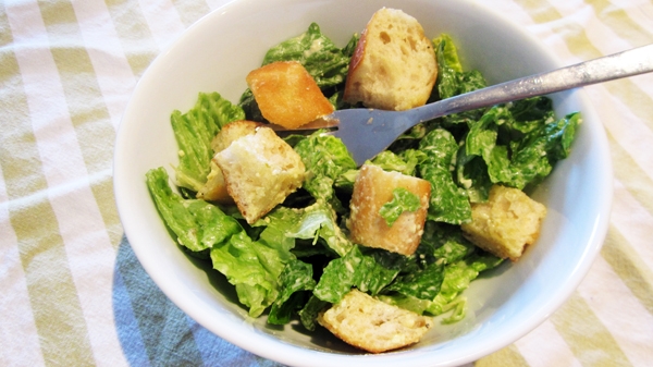 Vegan Caesar Salad - Easy and also Gluten-Free!