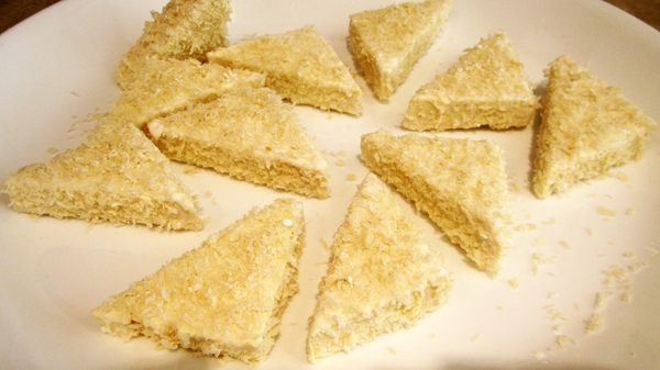 Panko-crusted tofu