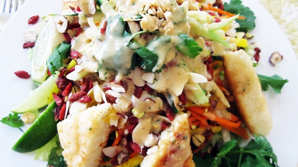 Fresh Restaurant’s Tangled Thai Salad