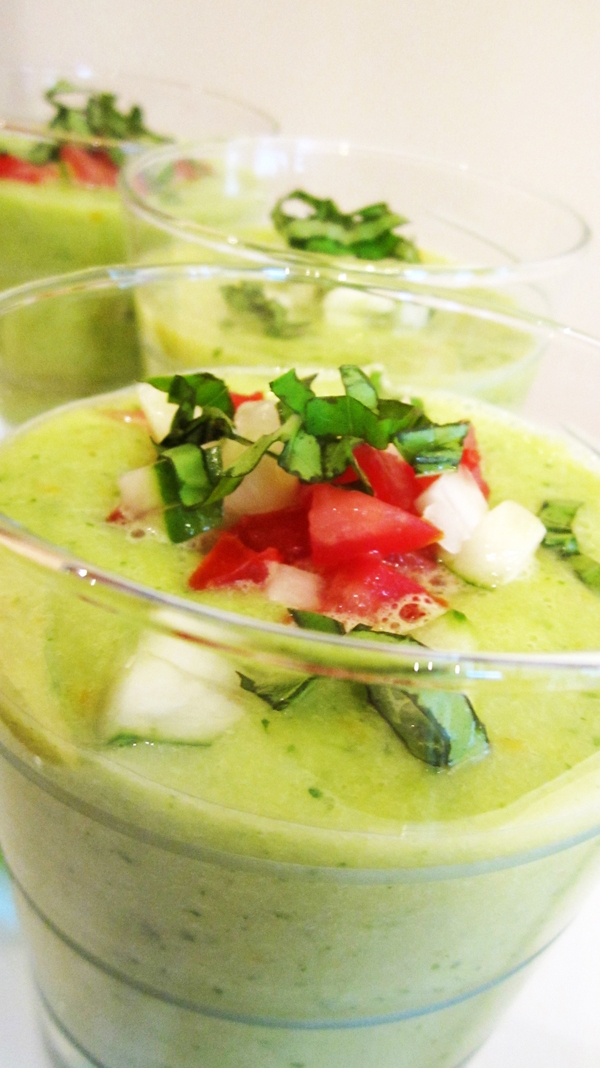 Green Gazpacho - Raw, Vegan and Gluten-Free!