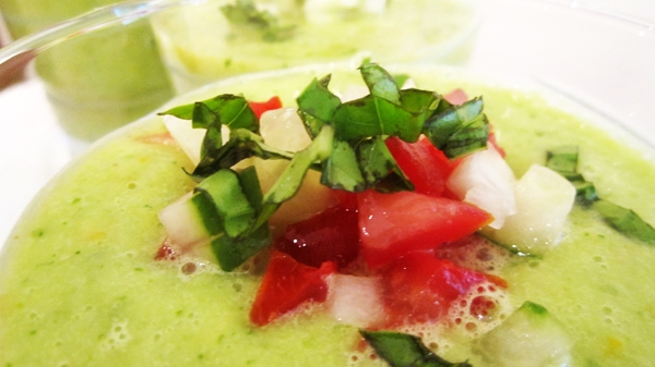 Green Gazpacho - Raw, Vegan and Gluten-Free!