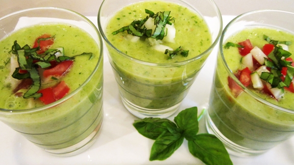 Green Gazpacho - Raw, Vegan and Gluten-Free!