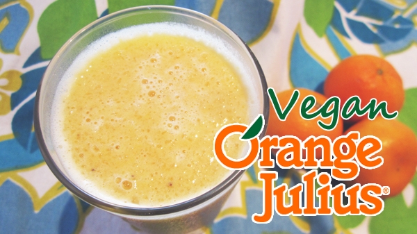 Vegan Orange Julius Protein Shake (Gluten-Free)