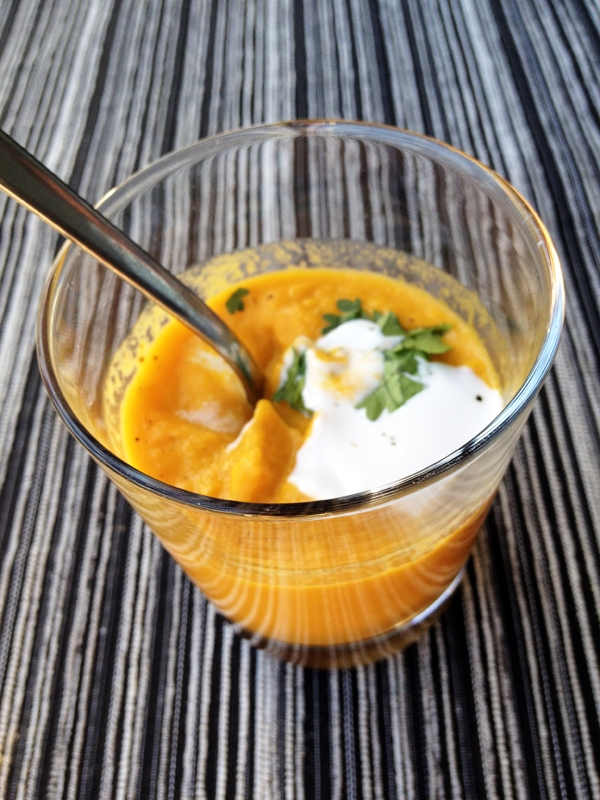 Carrot Apple Ginger Soup with Coconut Milk - Vegan & Gluten-Free