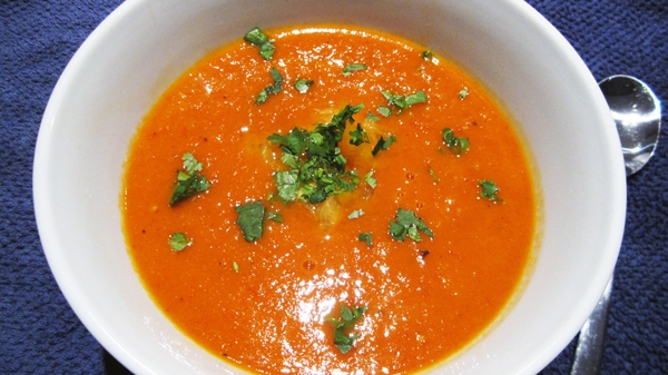 Roasted Fresh Tomato Soup