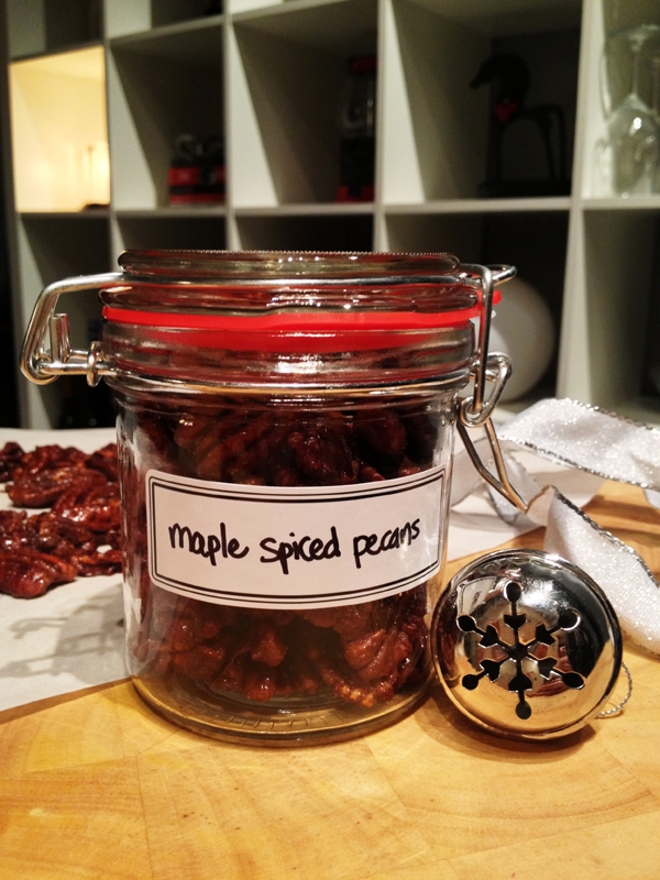 Maple Spiced Pecans - Vegan and Gluten-Free