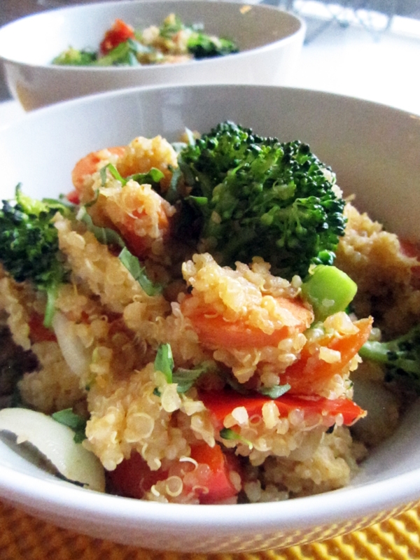 Red Curry Quinoa (Vegan, Gluten-Free)