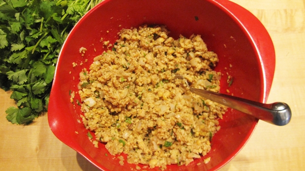 Quinoa Falafel with Avocado Tahini Dressing (Vegan, Gluten-Free)