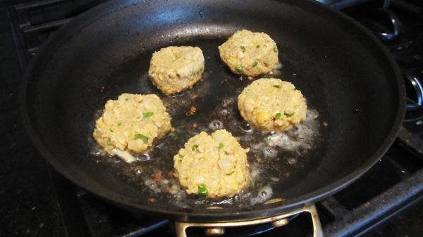 Quinoa Falafel with Avocado Tahini Dressing (Vegan, Gluten-Free)