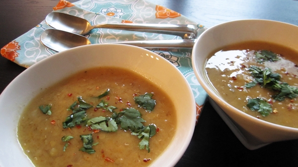 Easy Lemon Lentil Soup - Vegan & Gluten-Free