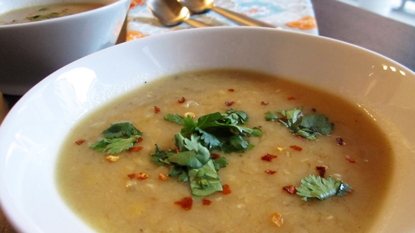 Easy Lemon Lentil Soup - Vegan & Gluten-Free