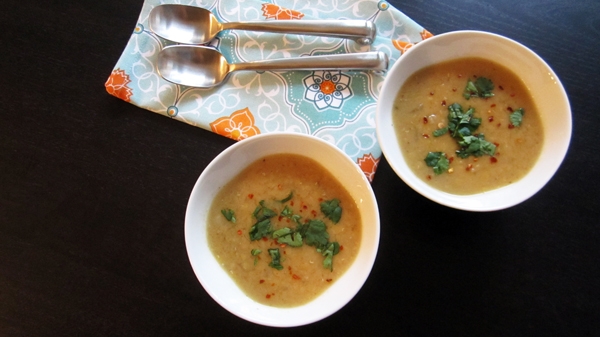 Easy Lemon Lentil Soup - Vegan & Gluten-Free