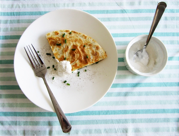 Vegan Tortilla Pierogies with Truffled Sour Cream