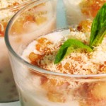 Drunk Pineapple Coconut Tapioca Pudding - Vegan & Gluten-Free